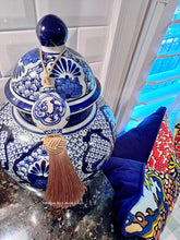 Load image into Gallery viewer, Chinoiserie Decorative Tassel Silver or Gold - Chinoiserie jewelry