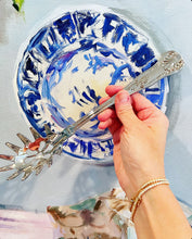 Load image into Gallery viewer, Vintage Silver Plated Entertaining Serving Utensils - Chinoiserie jewelry