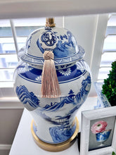 Load image into Gallery viewer, Chinoiserie Decorative Tassel Silver or Gold - Chinoiserie jewelry
