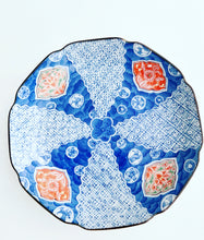 Load image into Gallery viewer, Antique Ironstone Rim Chinoiserie Imari Plate - Chinoiserie jewelry