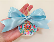 Load image into Gallery viewer, Chinoiserie Ornament - 3” Rose Medallion Plate - Chinoiserie jewelry