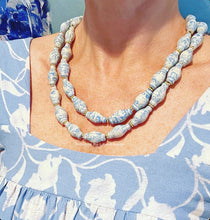 Load image into Gallery viewer, Chinoiserie Double Strand Ginger Jar Necklace - Chinoiserie jewelry