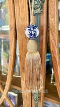 Load image into Gallery viewer, XL Chinoiserie Decorative Tassel Gold - Chinoiserie jewelry