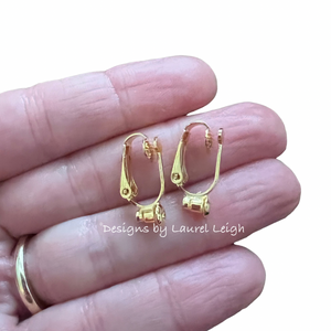 Clip-on Earring Converters - Chinoiserie jewelry