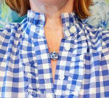 Load image into Gallery viewer, Gold Filled Chinoiserie Bead Necklace - Chinoiserie jewelry