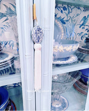 Load image into Gallery viewer, Blue & White Chinoiserie Decorative Tassel - Chinoiserie jewelry