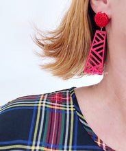 Load image into Gallery viewer, Chinoiserie Chippendale Earrings - Chinoiserie jewelry