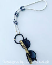 Load image into Gallery viewer, Chinoiserie Ginger Jar & Bamboo Eyeglass / Sunglass / Mask Holder / Lanyard Chain / Necklace - Ginger jar