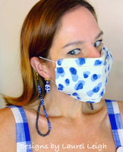Load image into Gallery viewer, Chinoiserie Chic Peacock Pearl Eyeglass / Sunglass / Mask Holder / Lanyard Chain / Necklace - Ginger jar
