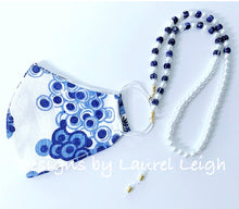 Load image into Gallery viewer, Chinoiserie Chic Pearl Eyeglass / Sunglass / Mask Holder / Lanyard Chain / Necklace -2 Styles - Ginger jar