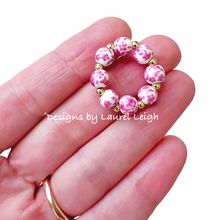 Load image into Gallery viewer, Chinoiserie Beaded Ring - Chinoiserie jewelry