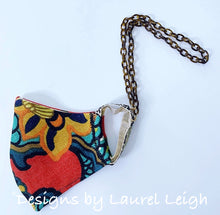 Load image into Gallery viewer, Chinoiserie Bamboo, Tortoise & Leopard Tassel Eyeglass / Sunglass / Mask Holder / Lanyard Chain / Necklace - Ginger jar