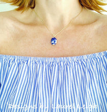 Load image into Gallery viewer, Dainty Gold Filled Chinoiserie Vintage Bead Necklace - Ginger jar
