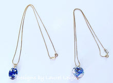 Load image into Gallery viewer, Gold Filled Chinoiserie Bead Necklace - Chinoiserie jewelry