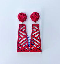 Load image into Gallery viewer, Chinoiserie Chippendale Earrings - Chinoiserie jewelry