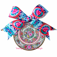 Load image into Gallery viewer, Chinoiserie Ornament- Rose Canton 2 - Chinoiserie jewelry