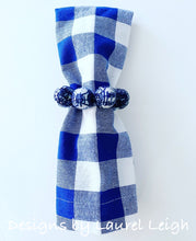 Load image into Gallery viewer, Chinoiserie Beaded Napkin Rings - Set of 4 - Ginger jar