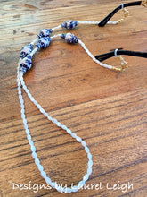 Load image into Gallery viewer, Chinoiserie Ginger Jar & Pearl Eyeglass / Sunglass / Mask Holder / Lanyard Chain / Necklace - 3 Styles - Ginger jar