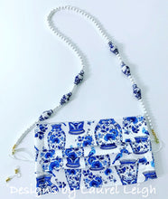 Load image into Gallery viewer, Chinoiserie Ginger Jar & Pearl Eyeglass / Sunglass / Mask Holder / Lanyard Chain / Necklace - 3 Styles - Ginger jar