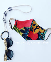 Load image into Gallery viewer, Chinoiserie Ginger Jar & Bamboo Eyeglass / Sunglass / Mask Holder / Lanyard Chain / Necklace - Ginger jar
