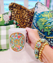 Load image into Gallery viewer, Rose Medallion Watercolor Coffee Mug - 2 Designs - Ginger jar