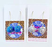 Load image into Gallery viewer, Chinoiserie Longevity Drop Earrings - Chinoiserie jewelry
