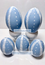 Load image into Gallery viewer, Wedgwood Jasperware Inspired Easter Eggs - Chinoiserie jewelry