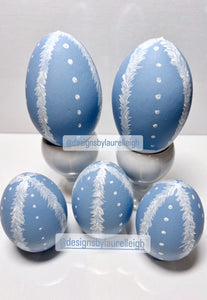 Wedgwood Jasperware Inspired Easter Eggs - Chinoiserie jewelry