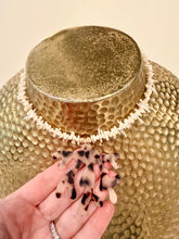 Load image into Gallery viewer, White Coral Tortoise Pendant Necklace