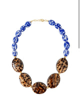 Load image into Gallery viewer, Chinoiserie Cowrie Shell Necklace
