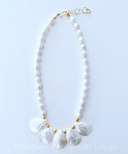 Load image into Gallery viewer, Baroque Pearl Statement Necklace - Adjustable - Ginger jar