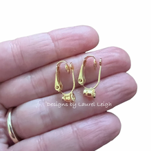 Load image into Gallery viewer, Clip-on Earring Converters - Chinoiserie jewelry