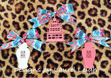Load image into Gallery viewer, Chinoiserie Chic PAGODA Christmas Ornament - 4 Solid Colors - Pick Ribbon - Ginger jar