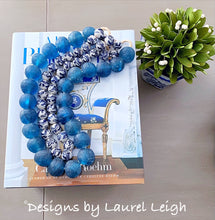 Load image into Gallery viewer, Chinoiserie Dragon Bead Garland Strand / Necklace - Ginger jar