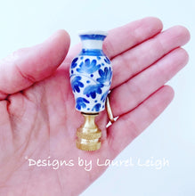 Load image into Gallery viewer, Chinoiserie Ginger Jar Lamp Finial - Chinoiserie