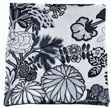Load image into Gallery viewer, Designer Fabric Pillow Cover - Schumacher Chiang Mai Dragon - Smoke - Chinoiserie jewelry