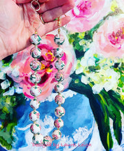 Load image into Gallery viewer, Pink &amp; Green Peony Necklace - Chinoiserie jewelry