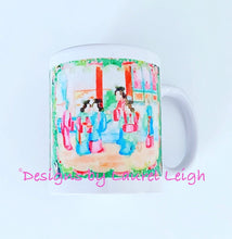 Load image into Gallery viewer, Rose Medallion Watercolor Coffee Mug - 2 Designs - Ginger jar