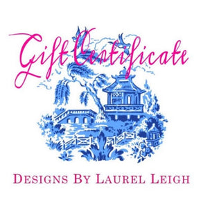 Gift Card - Designs by Laurel Leigh - Designs by Laurel Leigh