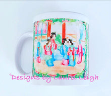Load image into Gallery viewer, Rose Medallion Watercolor Coffee Mug - 2 Designs - Ginger jar