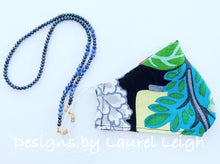 Load image into Gallery viewer, Chinoiserie Chic Peacock Pearl Eyeglass / Sunglass / Mask Holder / Lanyard Chain / Necklace - Ginger jar