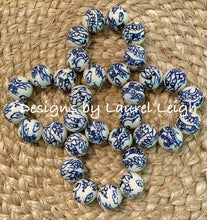 Load image into Gallery viewer, Chinoiserie Beaded Napkin Rings - Set of 4 - Ginger jar