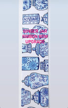 Load image into Gallery viewer, Blue Ginger Jar RIBBON BOW UPGRADE for Ornament Purchase - Chinoiserie jewelry