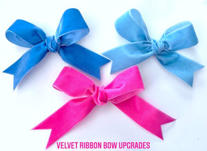 Velvet Ribbon Bow Upgrade for Ornament Purchases - Chinoiserie jewelry