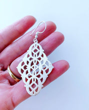 Load image into Gallery viewer, Marquis Filigree Earrings - Silver - Ginger jar